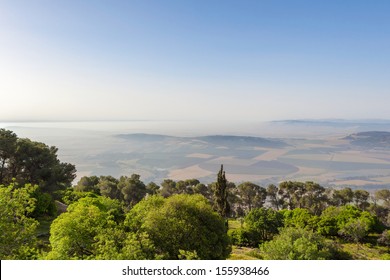 Holy Land View From Mount Tabor