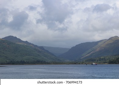 Holy Loch, Located Near Dunoon - Argyll - Scotland 