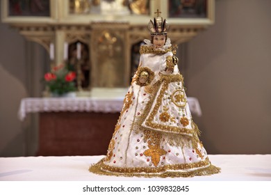 Holy Maria in a church - Shutterstock ID 1039832845