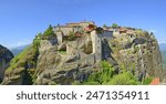 Holy Monastery of the Great Meteoron -Transfiguration of the Saviour, Meteora, Trikala region, Greece, UNESCO World Heritage Site