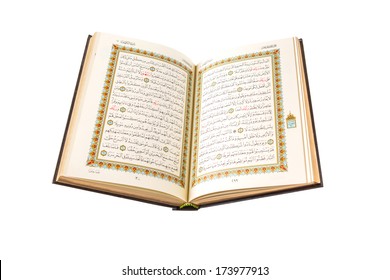 Holy Quran Over White Background Stock Photo 173977913 | Shutterstock