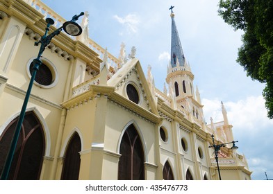 Holy Rosary Church At Bangkok Of Thailand.