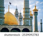 The Holy Shrine of Fatimah Masumeh in Qom, Iran.