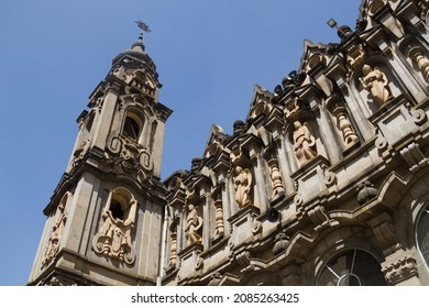 Holy Trinity Cathedral And Statues Built By Haile Selassie I.