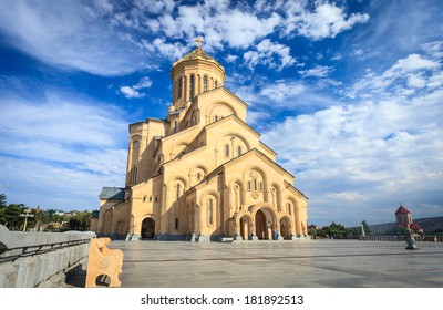 The Holy Trinity Cathedral Of Tbilisi, Georgia