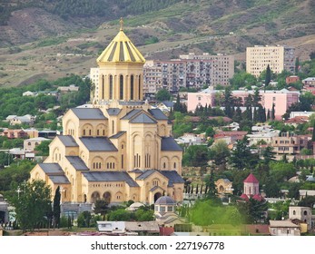 The Holy Trinity Cathedral Of Tbilisi, Georgia