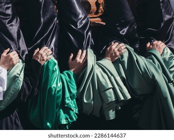 Holy week procession in Spain