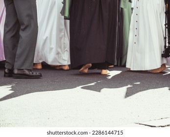Holy week procession in Spain