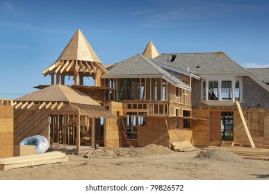 Home Addition Under Construction