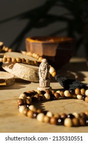 Home Altar With Small Figurines