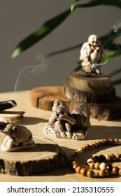 Home Altar With Small Figurines