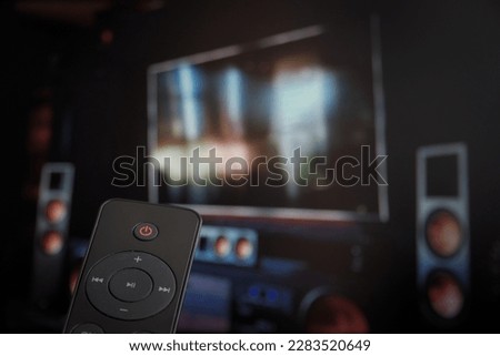 home audio system remote control