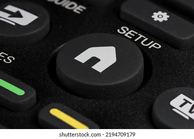 home button on remote control - Shutterstock ID 2194709179