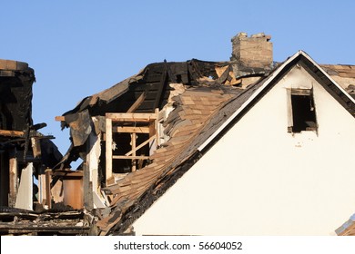 Home Damaged By Fire