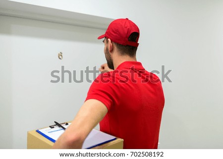 Similar – Image, Stock Photo red-backed shrike ( in )