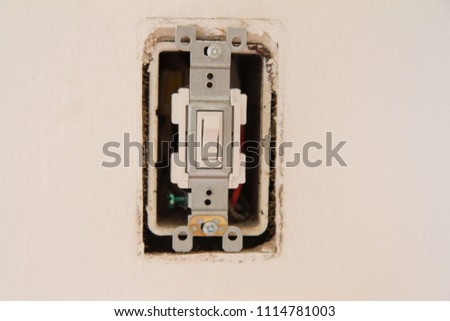 Home Electrical Lightswitch and Outlet 