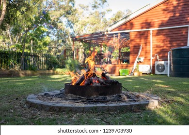 Backyard Firepit Images Stock Photos Vectors Shutterstock