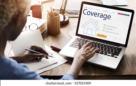 Home Insurance Coverage Concept