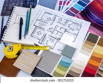 Home Interior Decoration And Renovation Planning Concept