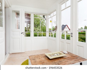 Home Interior Glass Veranda 