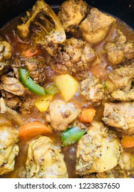 Home Jamaican Curried Chicken 