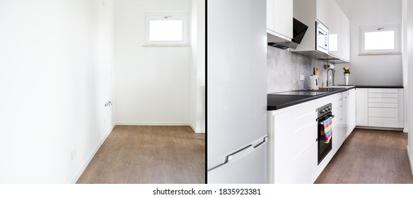 Home Kitchen Interior Remodel Before And After