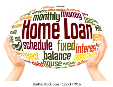 Home Loan Word Cloud Hand Sphere Stock Photo 1227177916 | Shutterstock