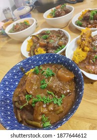 Home Made Beef Stew With Sweet Potato Puree