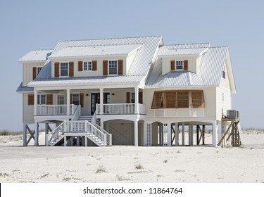 A home on the beach.