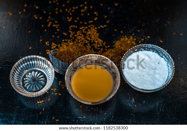 Home Remedy Seborrhea Dermatitis Hair Loss Stock Photo Edit Now