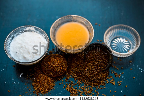 Home Remedy Seborrhea Dermatitis Hair Loss Stock Photo Edit Now