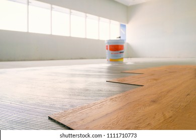 Home Renovate With Vinyl Laminate Flooring.