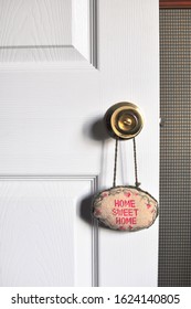 Home Sweet Home Sign Isolated Home Decor