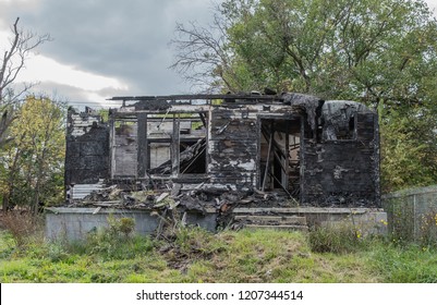 Home That Has Burned Down Due To Negligence