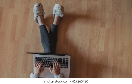 work from home slippers