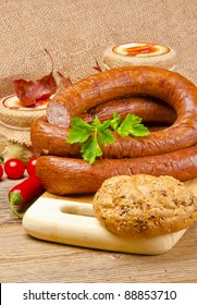 Home-baked Polish Sausage (Swojska)