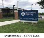 Homeland Security sign in Washington, D.C.