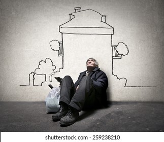 Homeless man 