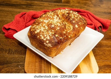 Homemade 15-Grain Honey Whole Wheat Bread
- Freshly baked with honey on top - Shutterstock ID 2209188729