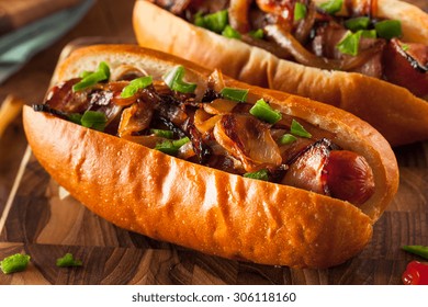 Imagenes Fotos De Stock Y Vectores Sobre Hot Dog Con Tocino