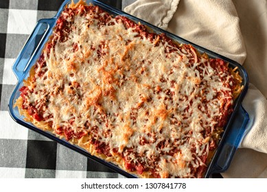 Homemade Baked Spaghetti