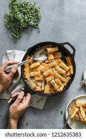 Homemade Baked Vegan Mac N Cheese