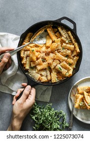 Homemade Baked Vegan Mac N Cheese