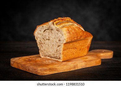 Homemade banana bread - Shutterstock ID 1198831510