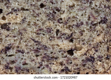 Homemade Banana Bread Texture, Background