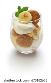 Homemade Banana Pudding, Southern Dessert
