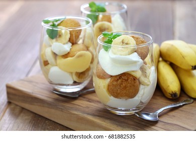 Homemade Banana Pudding, Southern Dessert