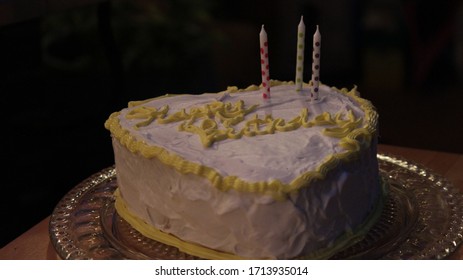 Birthday cake blown out candles Images, Stock Photos & Vectors ...