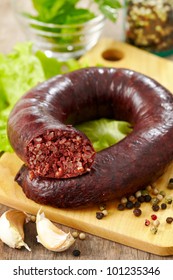 Homemade Blood Sausage