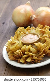 Homemade Blooming Onion, American Food